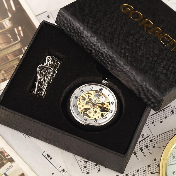 silver hand winding full steel pocket watches fashion unique skeleton transparent mechanical pocket watch fob chain q wmtjix, Slivery;golden
silver hand winding full steel pocket watches fashion unique skeleton transparent mechanical pocket watch fob chain q wmtjix, Slivery;golden