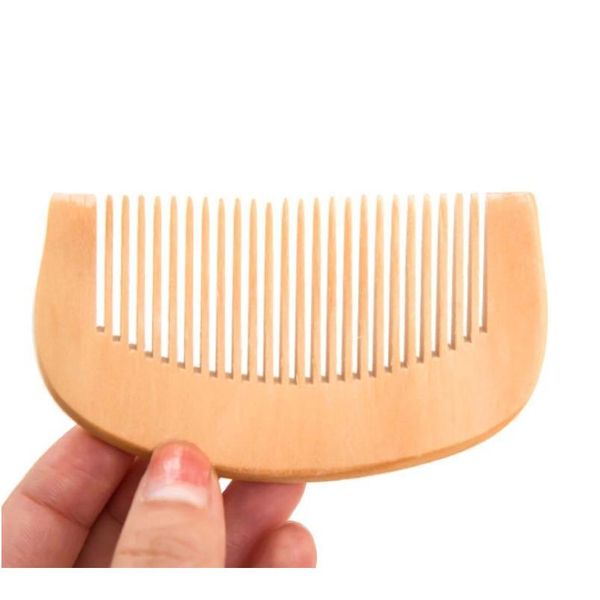 1pc 8.7cm natural peach wood thickened curved pocket hair comb massage anti-static fine-tooth salon styling tool hairdre jllcea, Silver
1pc 8.7cm natural peach wood thickened curved pocket hair comb massage anti-static fine-tooth salon styling tool hairdre jllcea, Silver