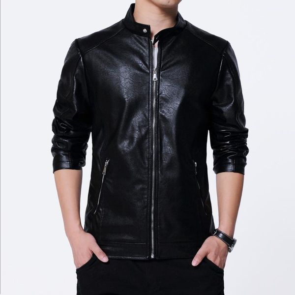 youth mens black long sleeve pu leather jacket large size 5xl slim fit men fall fashion standing collar motorcycle jackets1
youth mens black long sleeve pu leather jacket large size 5xl slim fit men fall fashion standing collar motorcycle jackets1
