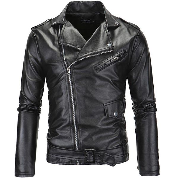 men's fur & faux mcikkny punk leather jackets black casual motorcycle jacket slim fit biker coats for male
men's fur & faux mcikkny punk leather jackets black casual motorcycle jacket slim fit biker coats for male