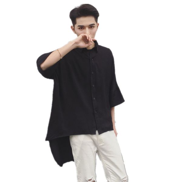 2021 men will see spring personality irregular hip hop shirt club clothes stage attire large-scale blouses for man i2ei, White;black
2021 men will see spring personality irregular hip hop shirt club clothes stage attire large-scale blouses for man i2ei, White;black