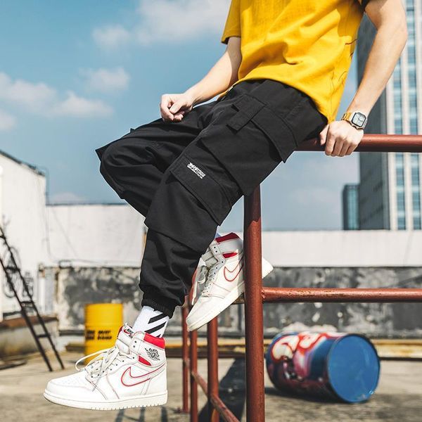 spring joggers men multi-pocket streetwear mens harem брюки 2020 новые лодыжки длина грузовых спортивных штанов брюки мужчины падение, Black
spring joggers men multi-pocket streetwear mens harem брюки 2020 новые лодыжки длина грузовых спортивных штанов брюки мужчины падение, Black
