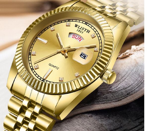 wlisth watch man 2020 good quality gear quartz wristwatch classic eternal fashion men watches male saat dropshipping men's watch, Slivery;brown
wlisth watch man 2020 good quality gear quartz wristwatch classic eternal fashion men watches male saat dropshipping men's watch, Slivery;brown
