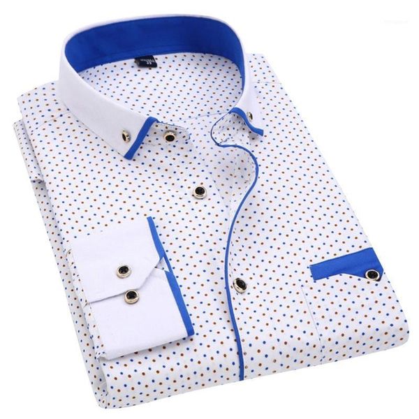 long sleeved printed shirt 2020 new fashion casual lapels slim fit male business shirt soft men clothes camisas para hombre1, White;black
long sleeved printed shirt 2020 new fashion casual lapels slim fit male business shirt soft men clothes camisas para hombre1, White;black