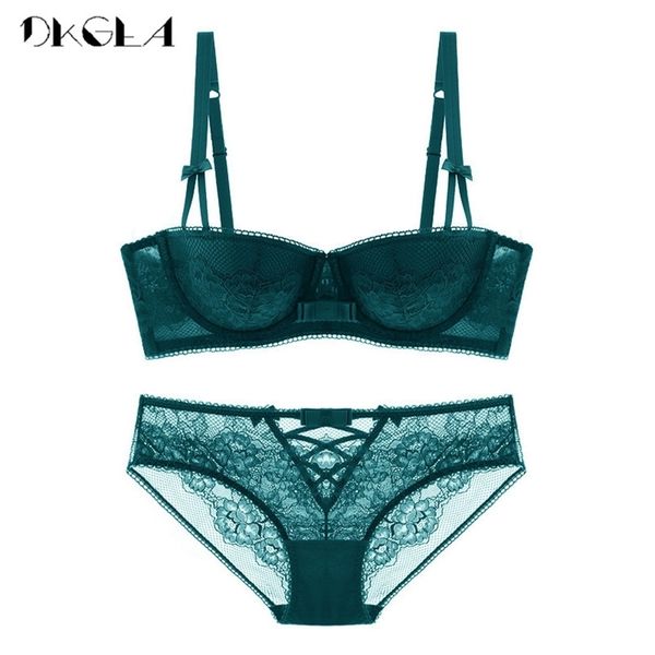 2020 green bra set women embroidery lingerie push-up bra and panties sets thin cotton underwear set lace black brassiere lj201210, Red;black
2020 green bra set women embroidery lingerie push-up bra and panties sets thin cotton underwear set lace black brassiere lj201210, Red;black