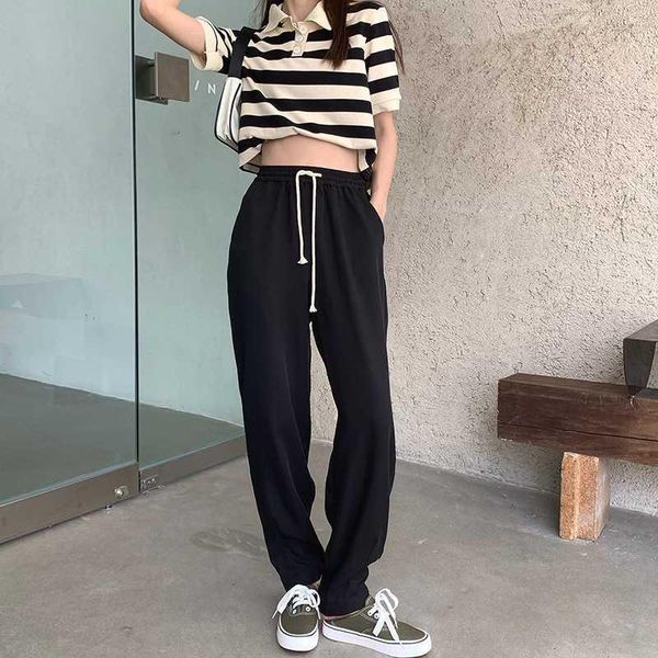 women's pants & capris 2021 black jogging femme pantalon streetwear solid lace up casual harem trousers womens sweatpants baggy loose, Black;white
women's pants & capris 2021 black jogging femme pantalon streetwear solid lace up casual harem trousers womens sweatpants baggy loose, Black;white