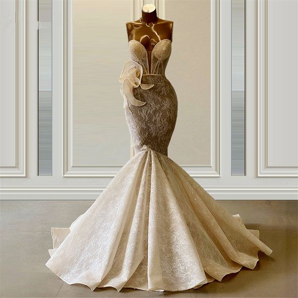 african lace appliques wedding dresses luxury bridal gowns plus size mariage dubai bride wedding dress custom made, White
african lace appliques wedding dresses luxury bridal gowns plus size mariage dubai bride wedding dress custom made, White