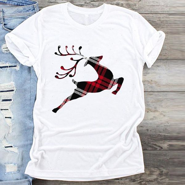 women plaid deer cute trend fashion holiday merry christmas print clothes graphic female tshirts t shirt ladies tee t shirt, White
women plaid deer cute trend fashion holiday merry christmas print clothes graphic female tshirts t shirt ladies tee t shirt, White