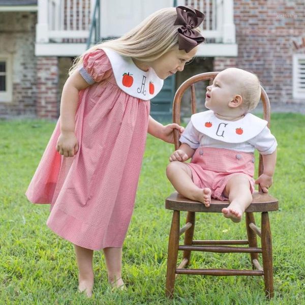 girl's dresses kids summer spanish girls dress cotton short sleeve plaid spain for toddler boys shirt pants sets l2061, Red;yellow
girl's dresses kids summer spanish girls dress cotton short sleeve plaid spain for toddler boys shirt pants sets l2061, Red;yellow