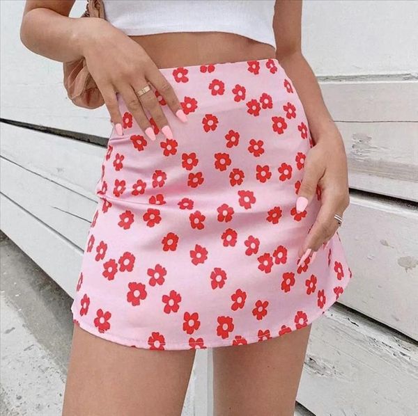 38 women skirts summer casual high waist floral print beach zipper short skirt evening party short skirts beach skirt, Black
38 women skirts summer casual high waist floral print beach zipper short skirt evening party short skirts beach skirt, Black