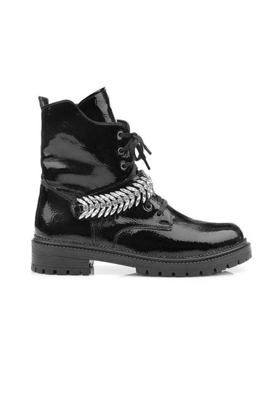boots oblavion felinda suitable for daily use non-slip sole first class leather black patent with stones women's
boots oblavion felinda suitable for daily use non-slip sole first class leather black patent with stones women's