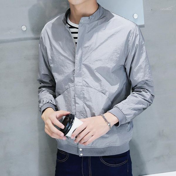 men's jackets spring thin section jacket male korean slim shirt tide soil summer teen student men clothes1, Black;brown
men's jackets spring thin section jacket male korean slim shirt tide soil summer teen student men clothes1, Black;brown