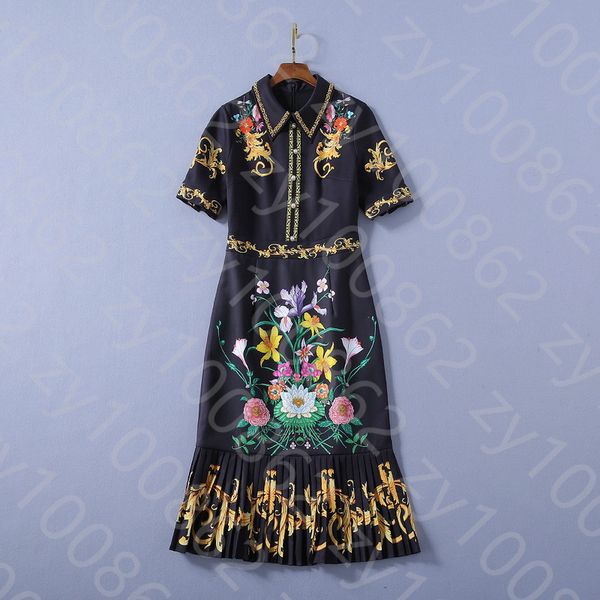 european and american women's dress 2020 summer new styles flower print nail bead short sleeve fashionable fishtail dress, Black;gray
european and american women's dress 2020 summer new styles flower print nail bead short sleeve fashionable fishtail dress, Black;gray
