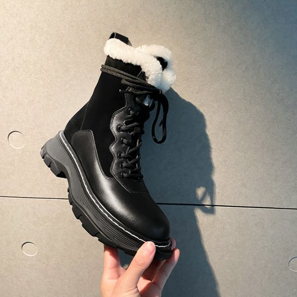 2021 new sewing cow leather scrub ankle round toe keep warm women shoes lace up zipper ladies short boots size 34-39 sduq, Black
2021 new sewing cow leather scrub ankle round toe keep warm women shoes lace up zipper ladies short boots size 34-39 sduq, Black