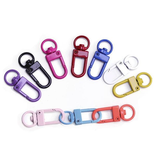 10pcs color paint baking keychains key chain key ring spring buckle 8 word buckle shrimp buckle bag jewelry acc qylfjm, Silver
10pcs color paint baking keychains key chain key ring spring buckle 8 word buckle shrimp buckle bag jewelry acc qylfjm, Silver