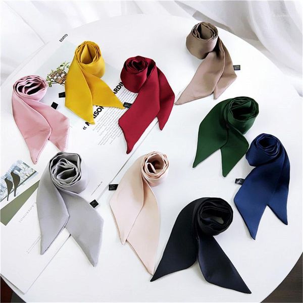 women elegant small silk feel satin scarf neckerchief head-neck tie band hair rope bag tie wristband wrap popular sale1
women elegant small silk feel satin scarf neckerchief head-neck tie band hair rope bag tie wristband wrap popular sale1