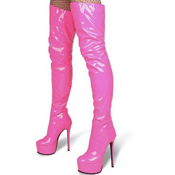 spring autumn new ladies over-the-knee high boots fashion zipper waterproof platform stiletto high heel catwalk long boots, Black
spring autumn new ladies over-the-knee high boots fashion zipper waterproof platform stiletto high heel catwalk long boots, Black