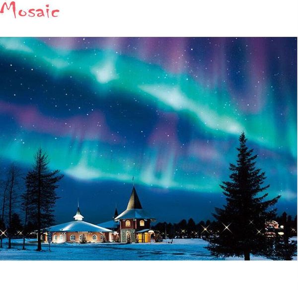 full square/round drill 5d diy diamond painting scenery "northern lights" 3d diamond embroidery cross stitch 5d home decor gift
full square/round drill 5d diy diamond painting scenery "northern lights" 3d diamond embroidery cross stitch 5d home decor gift