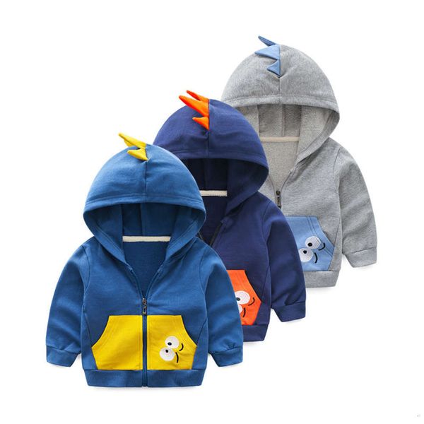 2019 spring children's coat korean casual clothing boys' class a pure cotton hooded cardigan, Black
2019 spring children's coat korean casual clothing boys' class a pure cotton hooded cardigan, Black