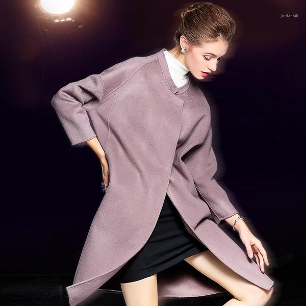highquality autumn cashmere coat alpaca warm winter coat women long wool office lady slim female overcoat oversize plussize1, Black
highquality autumn cashmere coat alpaca warm winter coat women long wool office lady slim female overcoat oversize plussize1, Black