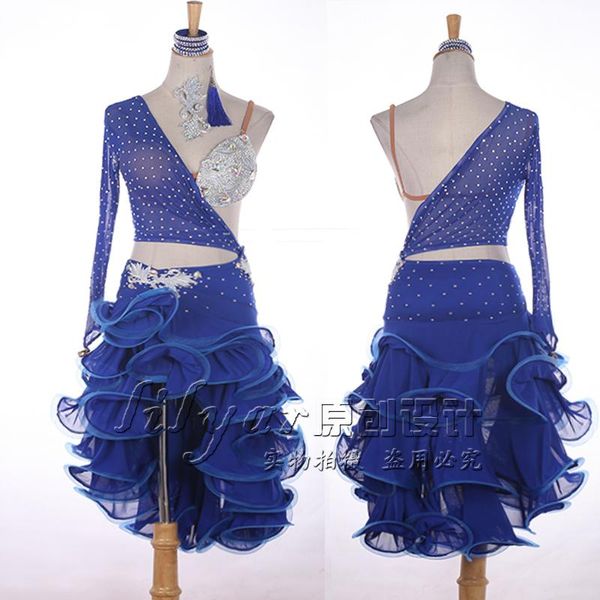 stage wear shiny rhinestone latin dance dress women blue competition suit salsa costume female tassel skirt evening dresses, Black;red
stage wear shiny rhinestone latin dance dress women blue competition suit salsa costume female tassel skirt evening dresses, Black;red