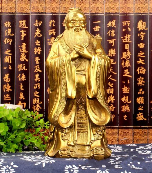 decorative objects & figurines pure copper confucius statue decoration bronze to help school study office home crafts furnishings
decorative objects & figurines pure copper confucius statue decoration bronze to help school study office home crafts furnishings
