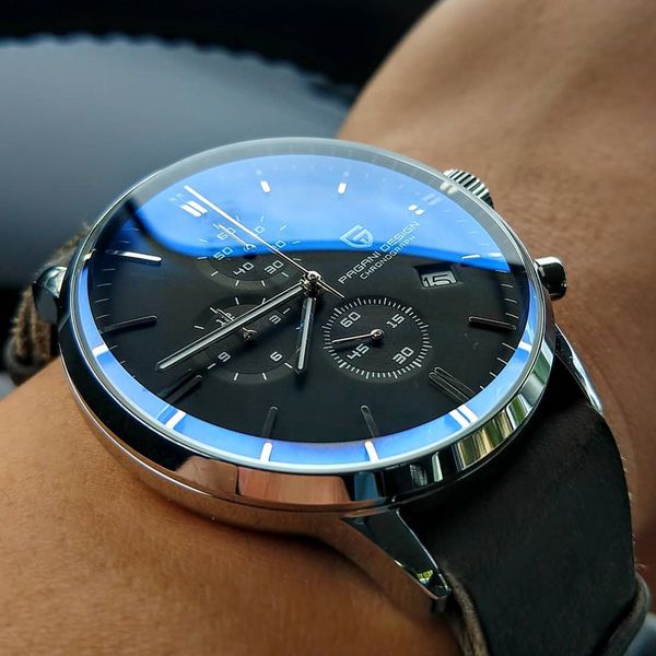 new pagani design brand luxury watches for men automatic watch date waterproof chronograph vk67 movement relogio masculino 201209, Slivery;brown
new pagani design brand luxury watches for men automatic watch date waterproof chronograph vk67 movement relogio masculino 201209, Slivery;brown