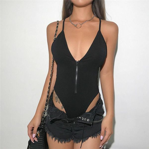 2019 hipping brief womens ladies strap bodysuits sleeveless sling leotard deep v-neck zipper women black bodysuits1, Black;white
2019 hipping brief womens ladies strap bodysuits sleeveless sling leotard deep v-neck zipper women black bodysuits1, Black;white
