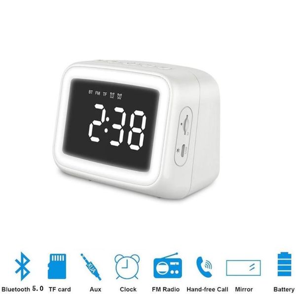 bluetooth speaker,bluetooth dual alarm clock with thermometer, mirror dimmable led display, tf card slot, usb charging port
bluetooth speaker,bluetooth dual alarm clock with thermometer, mirror dimmable led display, tf card slot, usb charging port