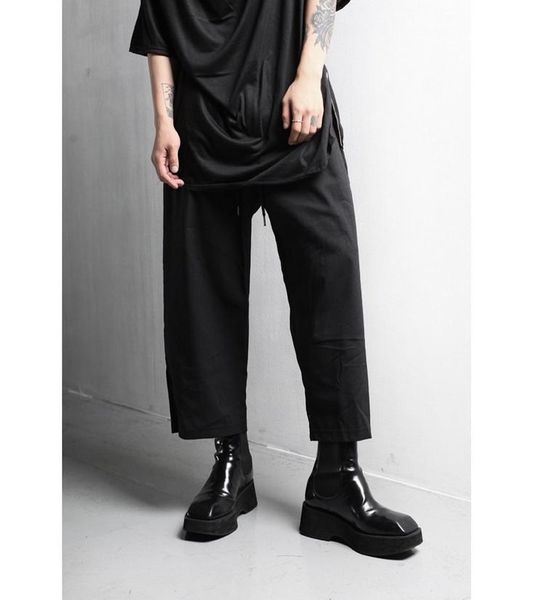men's simple wide pants straight tube fashion men's korean fashion casual pants, Black
men's simple wide pants straight tube fashion men's korean fashion casual pants, Black