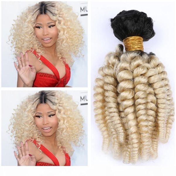 #1b 613 dark roots blonde ombre aunty funmi malaysian human hair weave wefts ombre blonde romance curly virgin human hair bundles 3pcs, Black
#1b 613 dark roots blonde ombre aunty funmi malaysian human hair weave wefts ombre blonde romance curly virgin human hair bundles 3pcs, Black