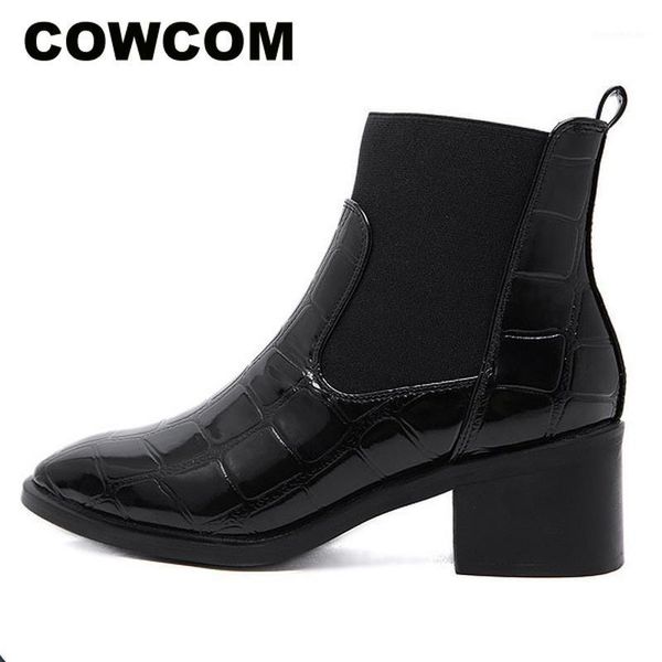 boots cowcom women's shoes thick-heeled high-heeled ankle elastic belt knee high point toe cwf1, Black
boots cowcom women's shoes thick-heeled high-heeled ankle elastic belt knee high point toe cwf1, Black