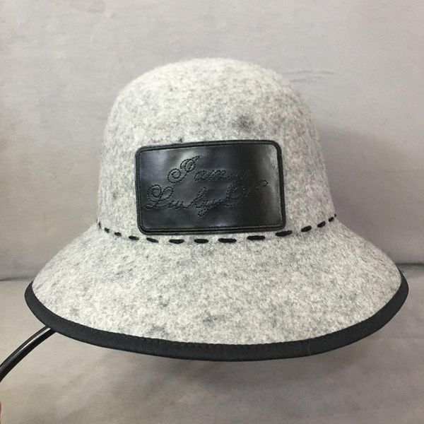 wide brim hats 202108-naonao-face can decorate fashion black pu grey wool sun cap women leisure street hat, Blue;gray
wide brim hats 202108-naonao-face can decorate fashion black pu grey wool sun cap women leisure street hat, Blue;gray