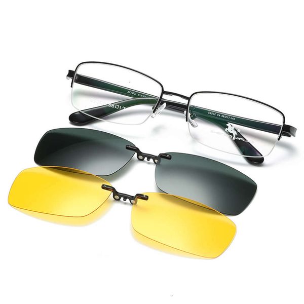 spectacle frame polarizing myopia sunglasses magnetic clip sunglasses hanging piece men's half frame night vision driver's fishing, White;black
spectacle frame polarizing myopia sunglasses magnetic clip sunglasses hanging piece men's half frame night vision driver's fishing, White;black