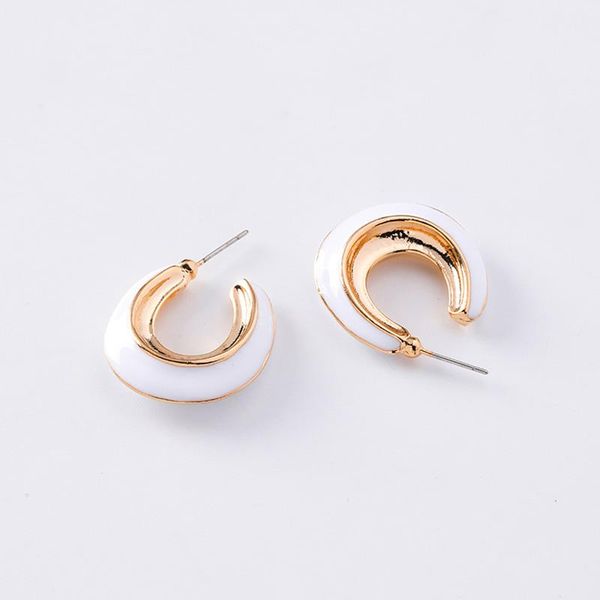 charm wtltc white gold color small hoop earrings for women solid metal open hoops statement geometric charms bijoux, Golden
charm wtltc white gold color small hoop earrings for women solid metal open hoops statement geometric charms bijoux, Golden