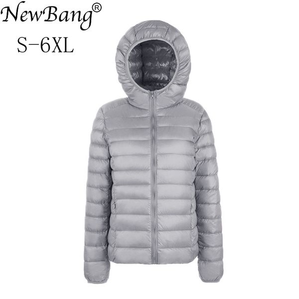 newbang brand large size 6xl women's down coat plus ultra light down jacket women lightweight portable windbreaker parka 200919, Black
newbang brand large size 6xl women's down coat plus ultra light down jacket women lightweight portable windbreaker parka 200919, Black