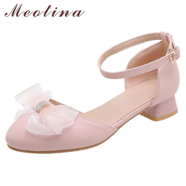 meotina high heels women shoes sweet bow block heels ankle strap shoes buckle round toe two piece pumps female pink plus size 431, Black
meotina high heels women shoes sweet bow block heels ankle strap shoes buckle round toe two piece pumps female pink plus size 431, Black