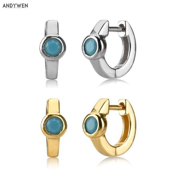 andywen 925 sterling silver 7.5mm turquoise hoop luxury cz zircon pave huggies new 2020 fashion loop circle round jewelry, Golden;silver
andywen 925 sterling silver 7.5mm turquoise hoop luxury cz zircon pave huggies new 2020 fashion loop circle round jewelry, Golden;silver