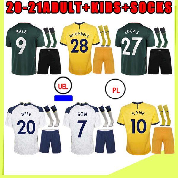 2020 soccer jersey son kane dele bale lo celso lucas ndombele lamela dier 2021 high-quality kids kit +socks football shirt, Black;yellow
2020 soccer jersey son kane dele bale lo celso lucas ndombele lamela dier 2021 high-quality kids kit +socks football shirt, Black;yellow