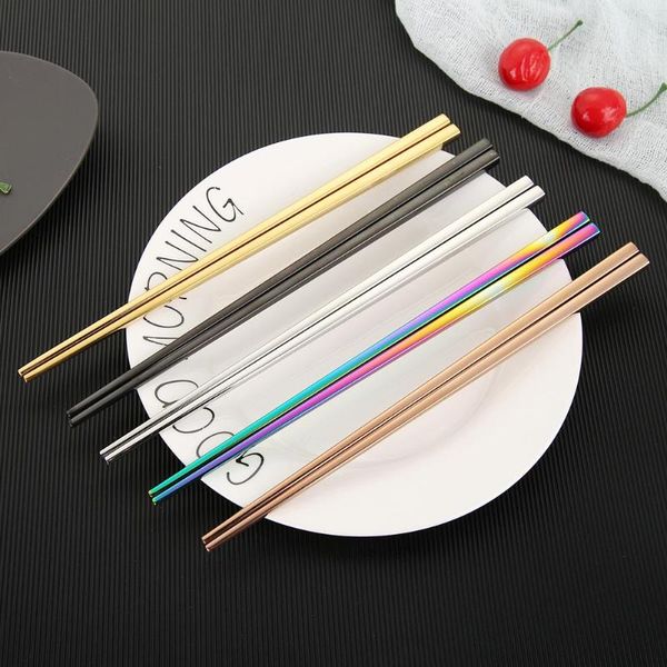 stainless steel gold-plated chopsticks various specifications optional practical environment-friendly kitchen tableware
stainless steel gold-plated chopsticks various specifications optional practical environment-friendly kitchen tableware