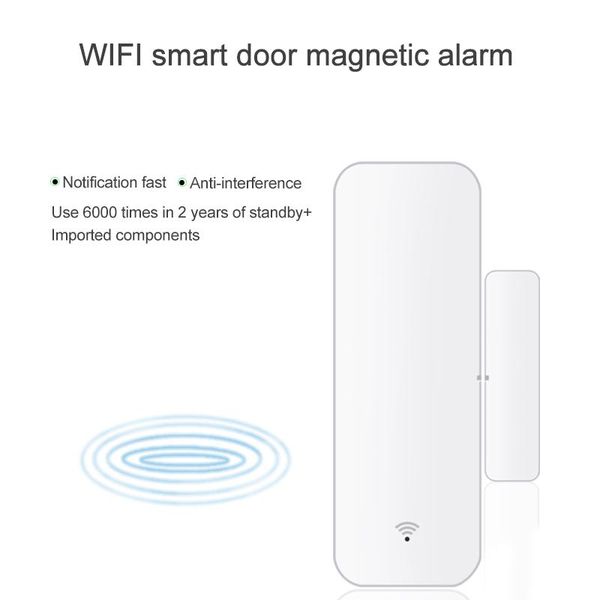 smart home sensor 3xtuya door window wifi open/closed detectors security alarm alexa compatible life app notification
smart home sensor 3xtuya door window wifi open/closed detectors security alarm alexa compatible life app notification