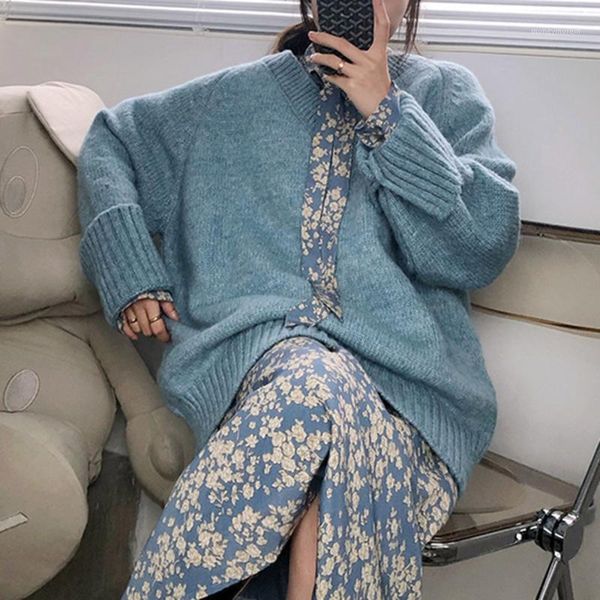 women's sweaters v-neck sweater winter thick solid color korean casual loose long-sleeved split pullover trend five colors, White;black
women's sweaters v-neck sweater winter thick solid color korean casual loose long-sleeved split pullover trend five colors, White;black