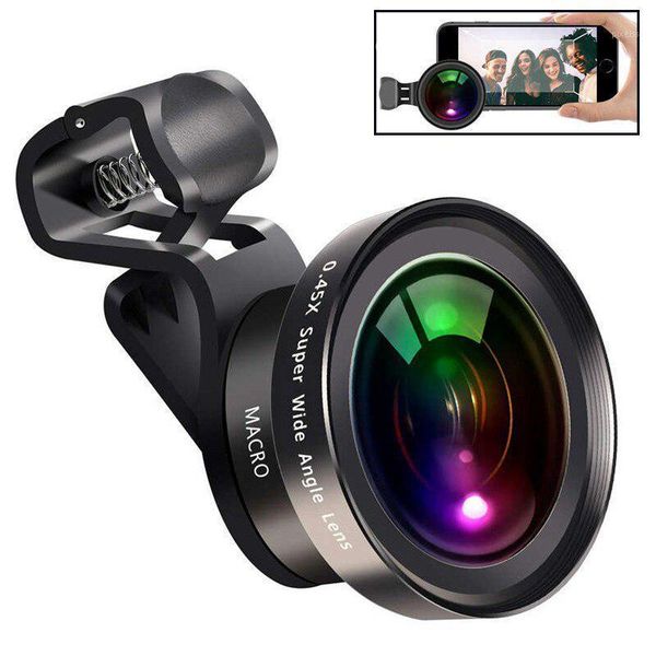 yiwa large aperture hd phone lens 0.45x wide angle&15x macro lens 2 in1 clip-on cellphone camera for for r351
yiwa large aperture hd phone lens 0.45x wide angle&15x macro lens 2 in1 clip-on cellphone camera for for r351