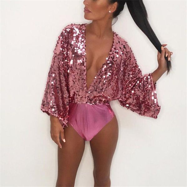 sequin bodysuit women deep v long sleeve bodysuit romper short jumpsuits women romper ladies jumpsuits costumes, Black;white
sequin bodysuit women deep v long sleeve bodysuit romper short jumpsuits women romper ladies jumpsuits costumes, Black;white