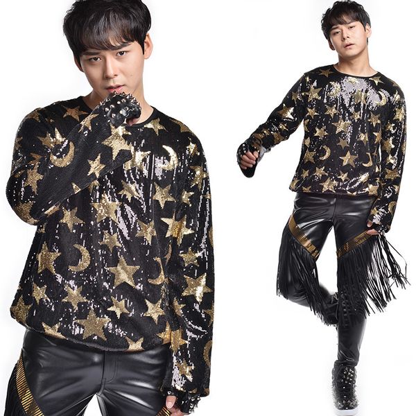 2021 New S-6xl!!! Pop Concert Dressed As Male Singing Star with Pu Leather Pants Fringe Club Clothes. 6RYE, Black
2021 New S-6xl!!! Pop Concert Dressed As Male Singing Star with Pu Leather Pants Fringe Club Clothes. 6RYE, Black