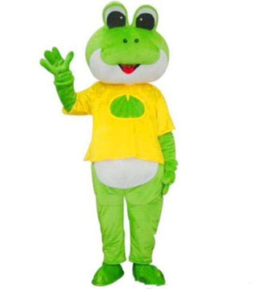 2019 factory direct new big eyes frog mascot costume cartoon yellow tshirt frog character clothes halloween festival party fancy dress, Red;yellow
2019 factory direct new big eyes frog mascot costume cartoon yellow tshirt frog character clothes halloween festival party fancy dress, Red;yellow