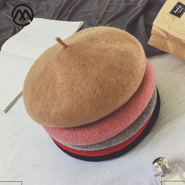 berets women's wool beret light board female sboy hat retro solid color baker lady headwear peas winter warm elegant, Blue;gray
berets women's wool beret light board female sboy hat retro solid color baker lady headwear peas winter warm elegant, Blue;gray