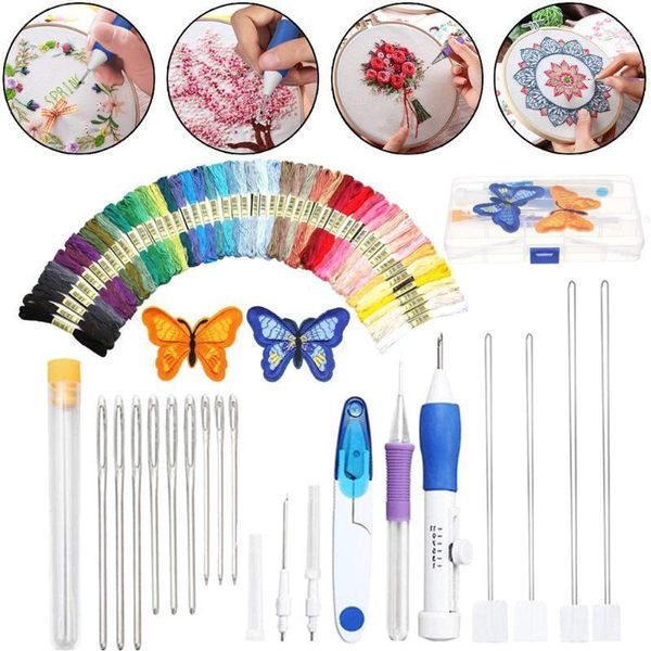 magic embroidery pen punch needles & patterns craft tool,threads for diy sewing accessories cross stitching&knitting sewing tool1, Black
magic embroidery pen punch needles & patterns craft tool,threads for diy sewing accessories cross stitching&knitting sewing tool1, Black