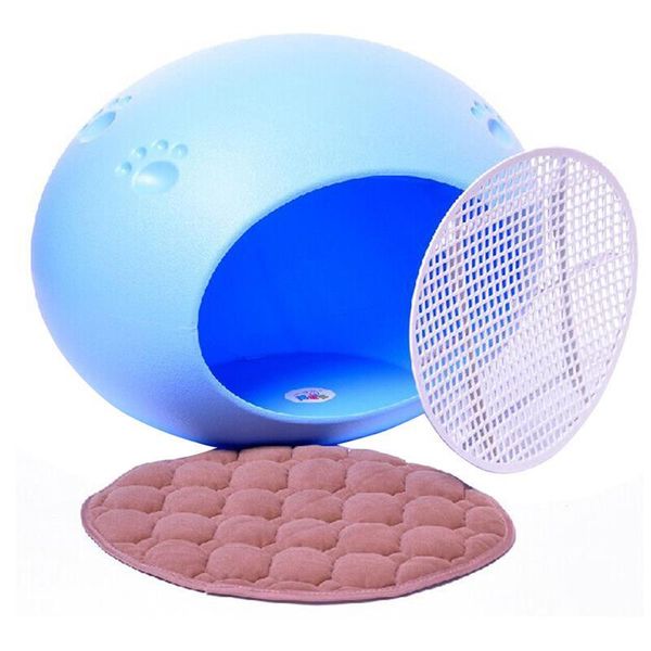 cat beds & furniture washable pet bedroom cabin can be fixed cage accessories plastic guinea pigs house hamster dog puppy head
