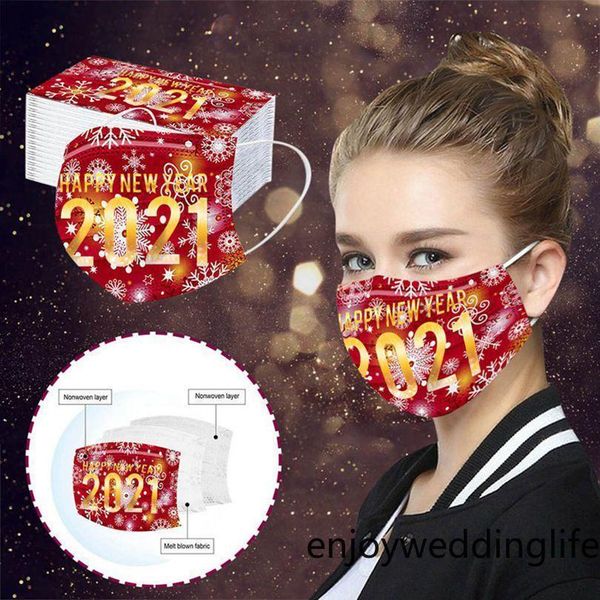 2021 happy new year printed adults disposable face mask dustproof breathable fashion women mens mouth masks
2021 happy new year printed adults disposable face mask dustproof breathable fashion women mens mouth masks